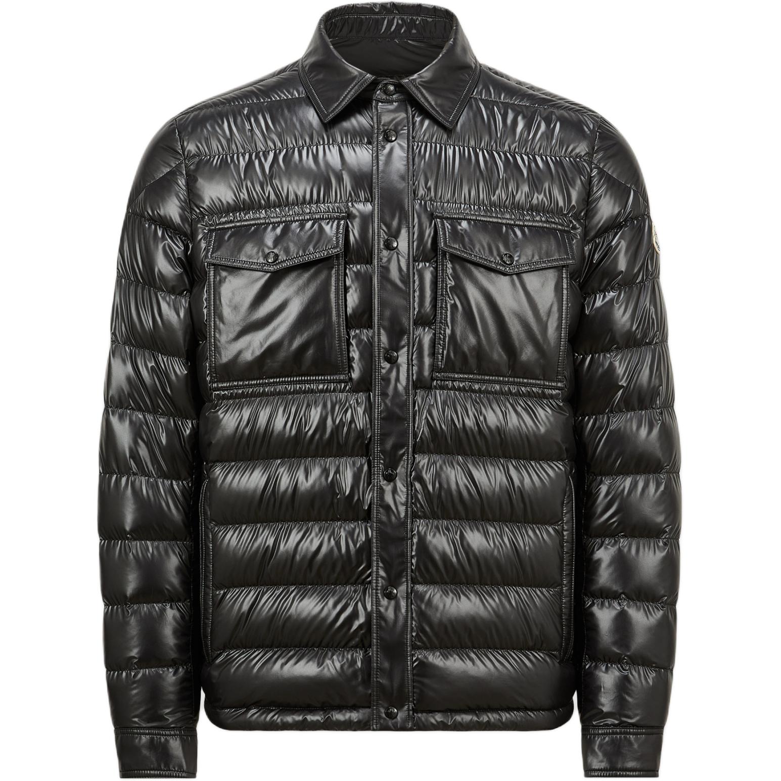 

Moncler Шерстяная рубашка, Black