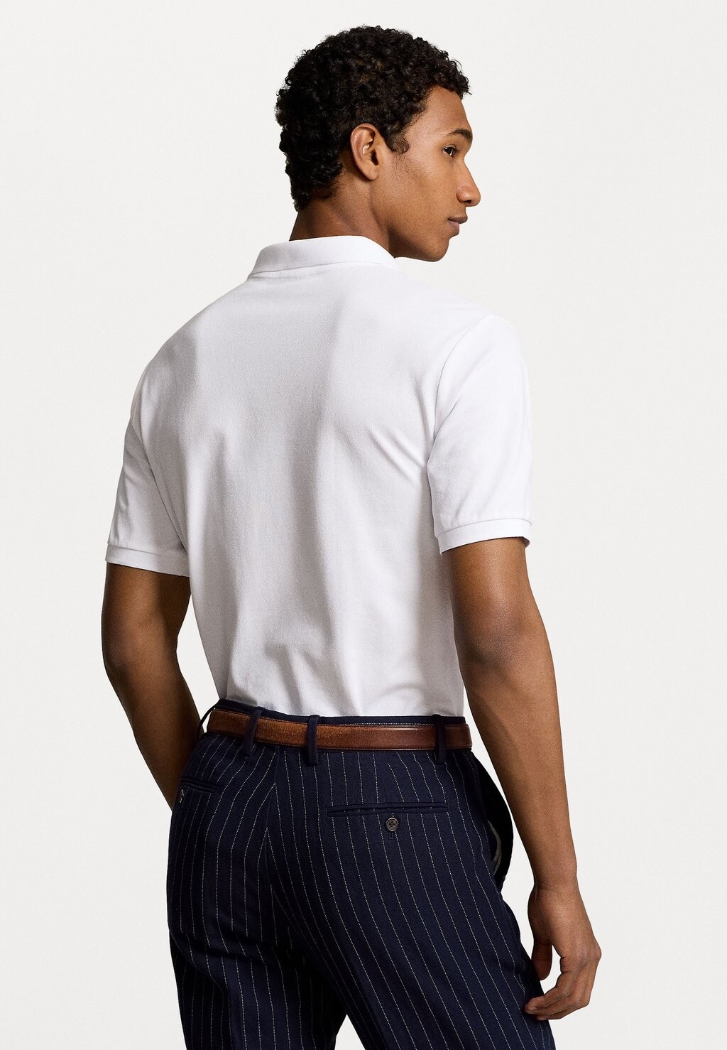 

Поло CLASSIC FIT STRETCH MESH POLO SHIRT Ralph Lauren, белый