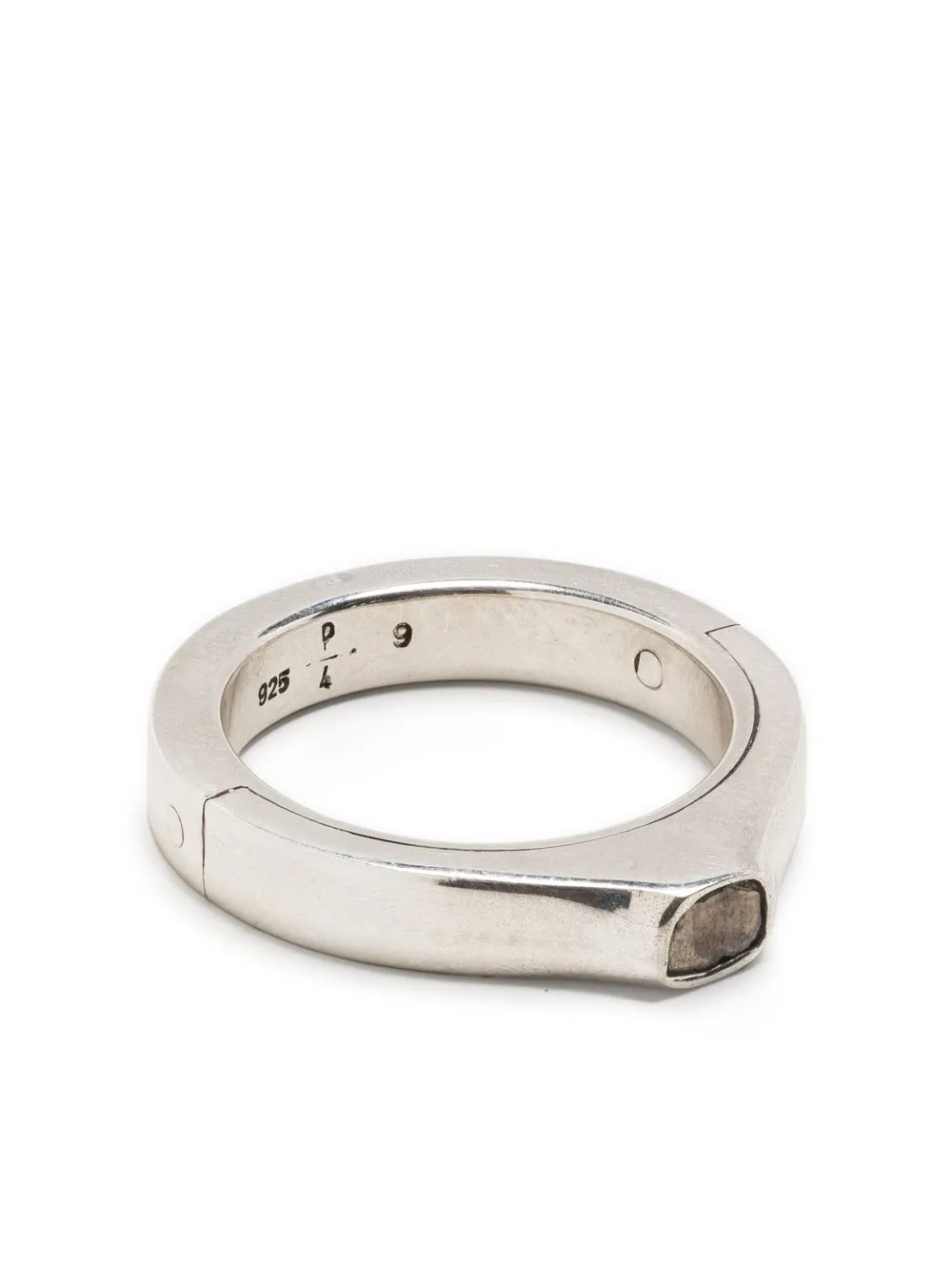 

Кольцо Sistema Terrestrial Surfaced с бриллиантом Parts of Four, серебряный