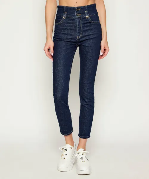 

Алые джинсы Skinny fit Pinko, синий