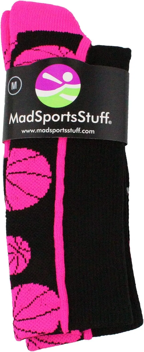 Носки MadSportsStuff Crazy Basketball Logo Crew Socks (разные цвета) — фото 2