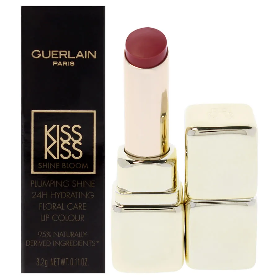 Помада Guerlain Ladies Kiss Kiss Shine Bloom 0,11 унции 229 Petal Blush Макияж 3346470441613
