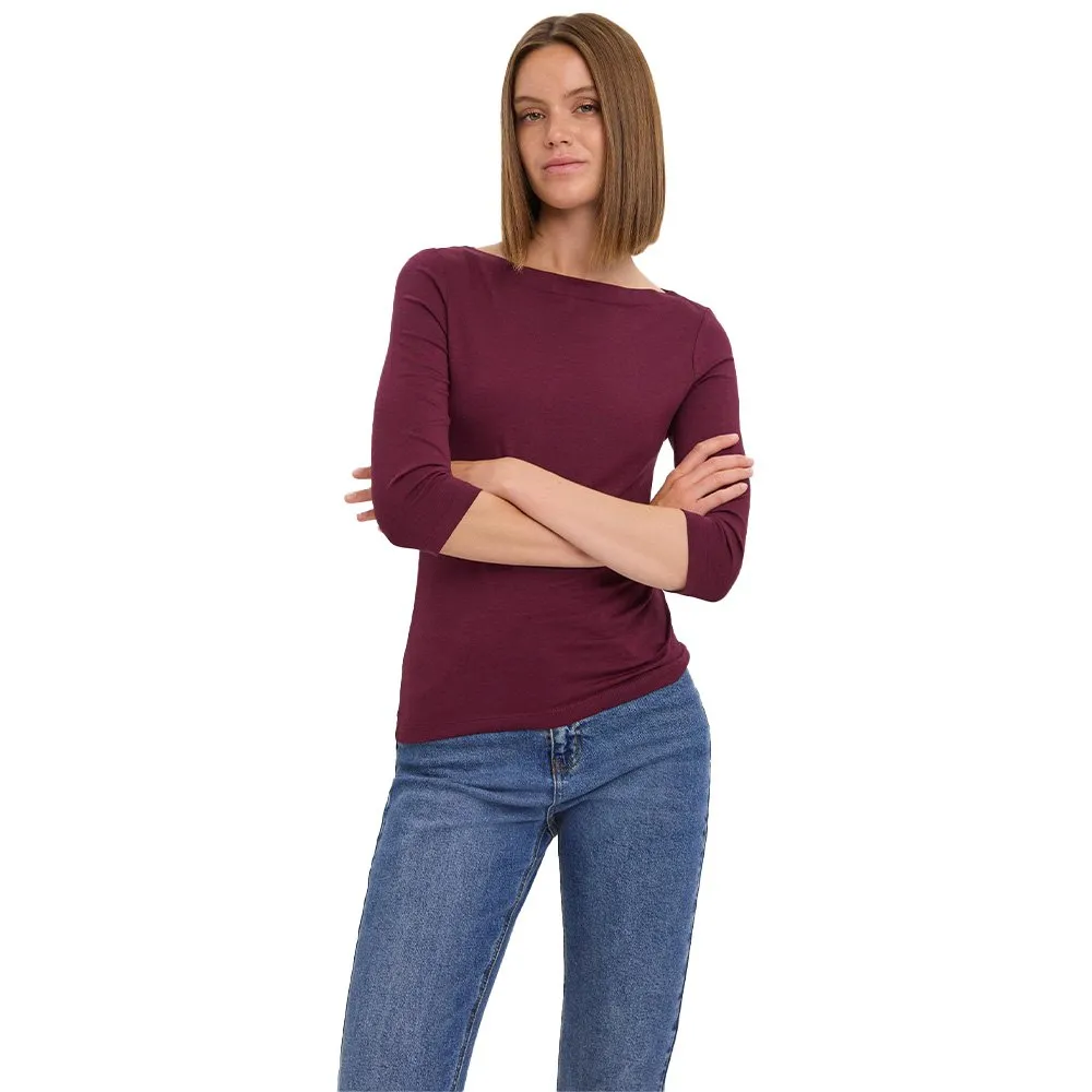

Футболка Vero Moda Panda Modal 3/4 sleeve, красный