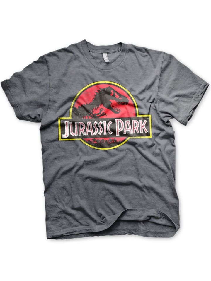 

Jurassic Park Футболка серого цвета, Серый, Jurassic Park Футболка серого цвета