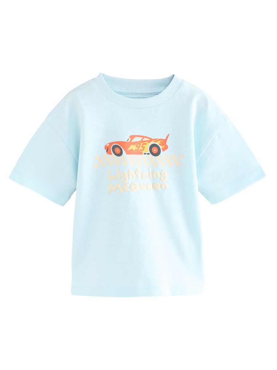 

Рубашка Next Cars Lightning McQueen, светло-синий