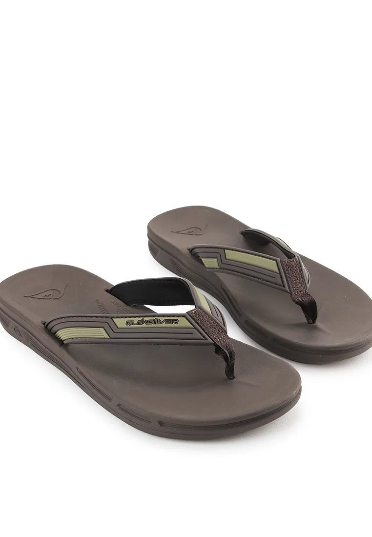 Вьетнамки Makua, мужские Quiksilver, коричневый — фото 2