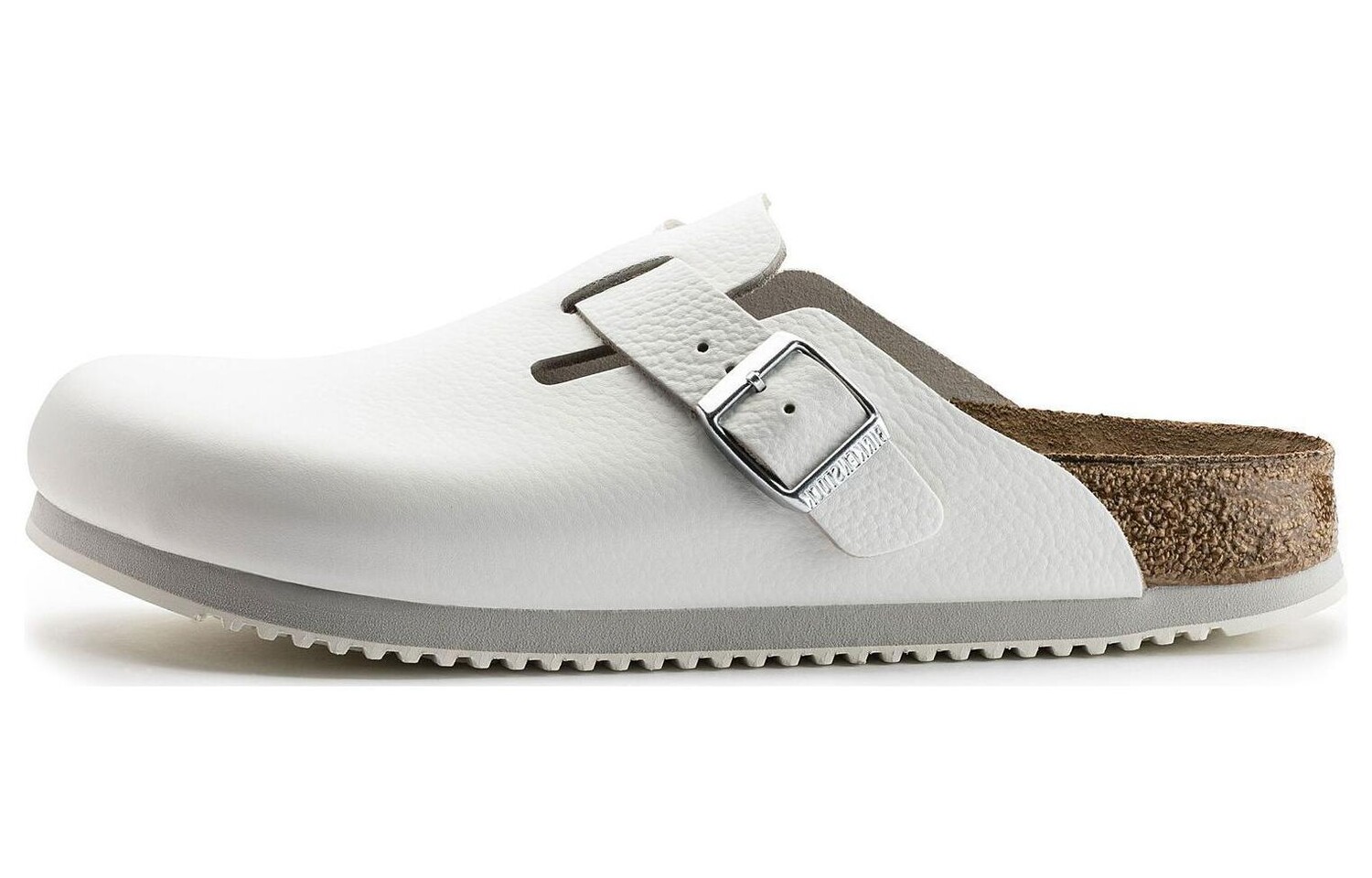 Сабо Boston Super Grip Leather White Birkenstock