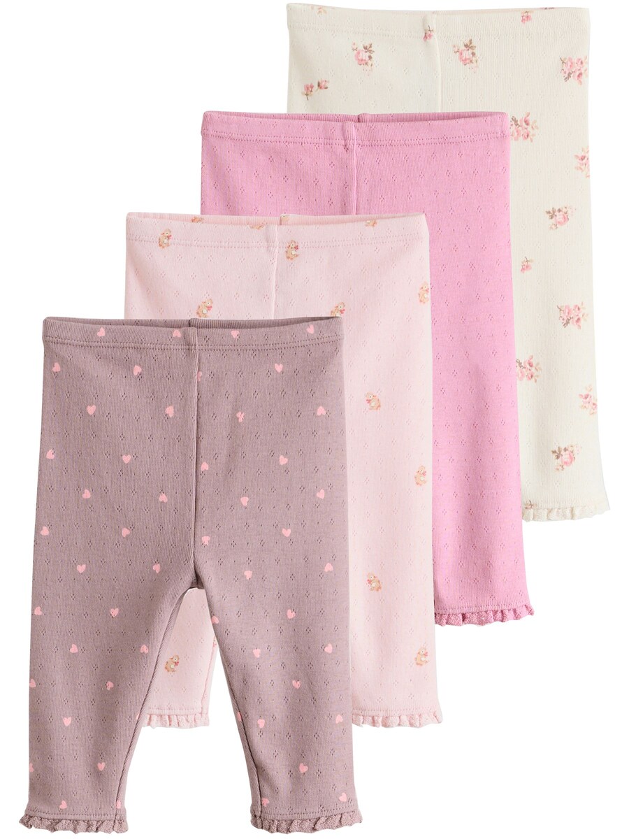 

Узкие леггинсы Next, сиреневый/розовый/розовый/белый