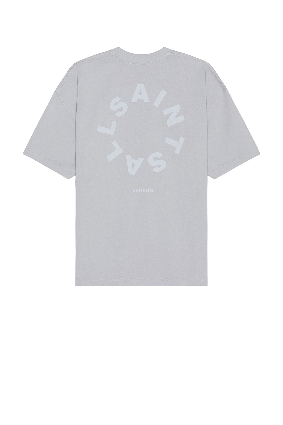 

Футболка Tierra с круглым вырезом Allsaints, willow blue