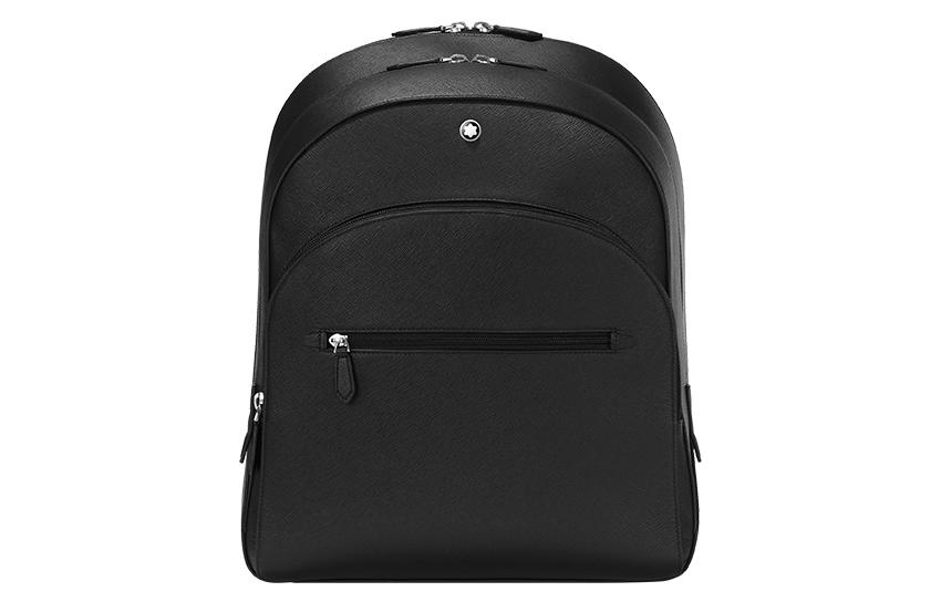 

MONTBLANC Кожаный рюкзак большой унисекс черный