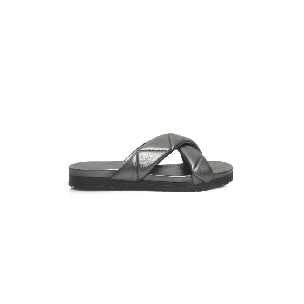 Cerruti 1881 Женские сандалии из ягненка, серый