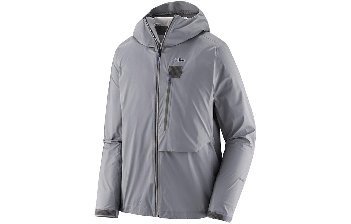 Patagonia Ветровка мужская для пляжного отдыха, Pearl Blue/JOBL — фото 4