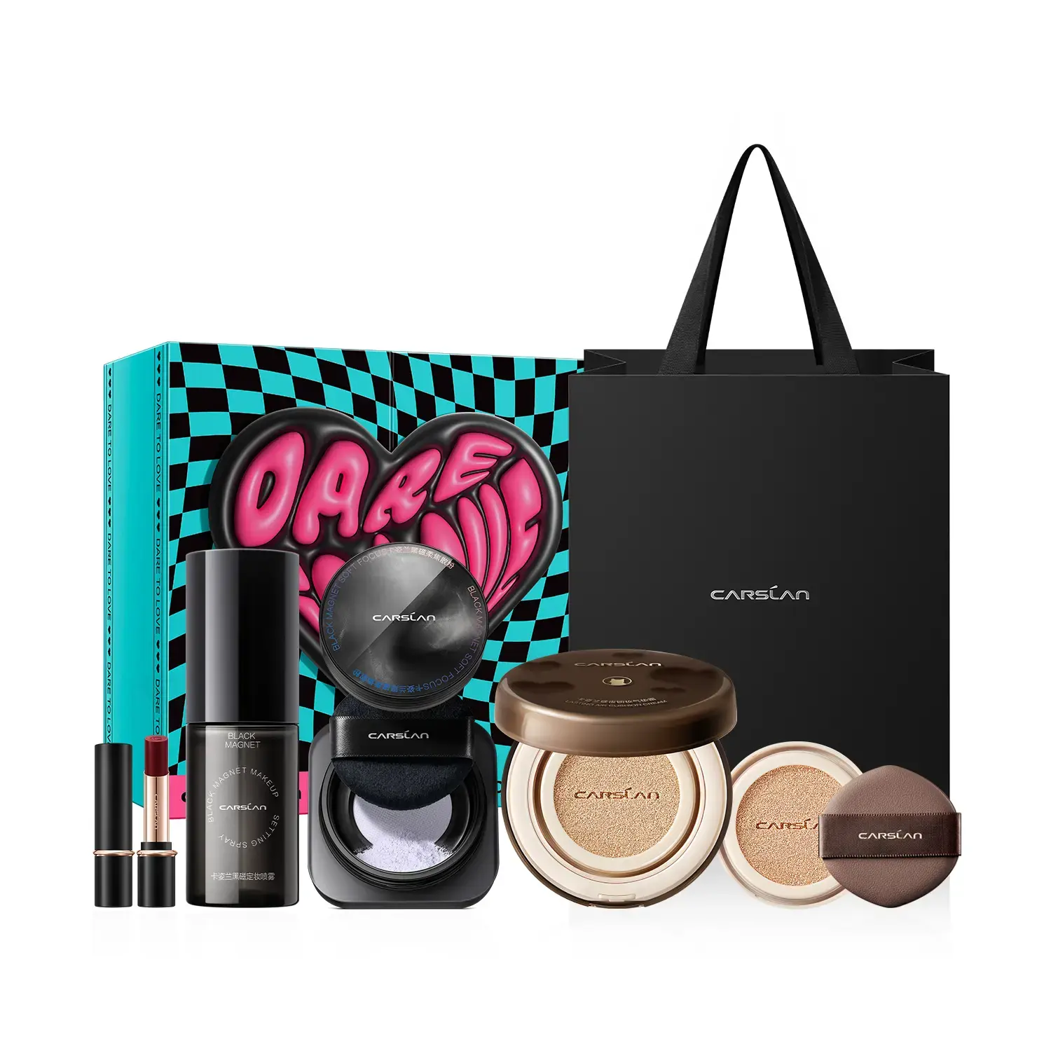 

Набор косметики town store star gift box для контроля жирного блеска с естественным покрытием, стойкий без переноса, выравнивающий тон и осветляющий кожу Carslan