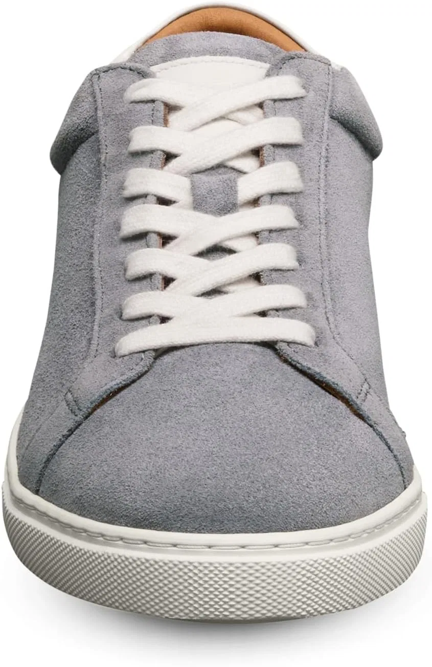 Кроссовки мужские Allen Edmonds Courtside, стальной синий замша — фото 2