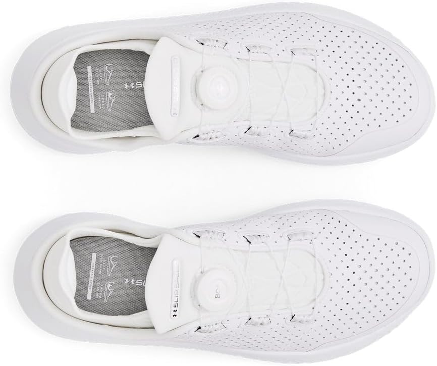 Кроссовки Under Armour Unisex-Adult Slipspeed Syn, (125) White/White/White — фото 3