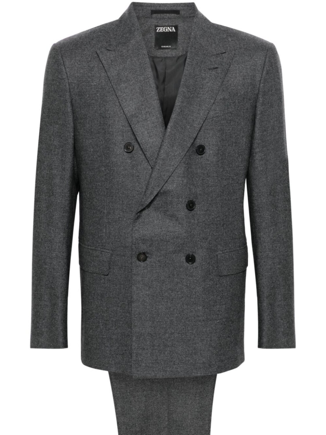 

Zegna меланжевый костюм, серый