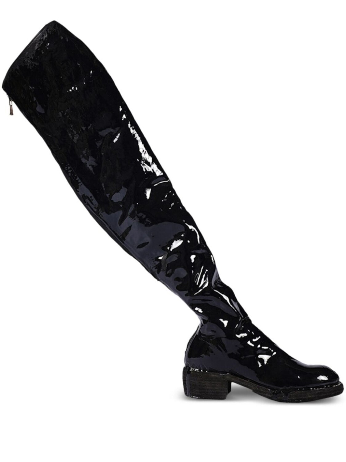 

Guidi ламинированные сапоги, черный