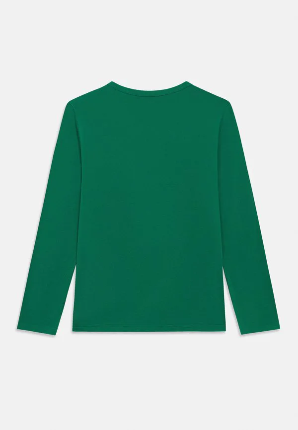 Детская футболка с длинными рукавами и графическим принтом Gap, Holiday Green — фото 2
