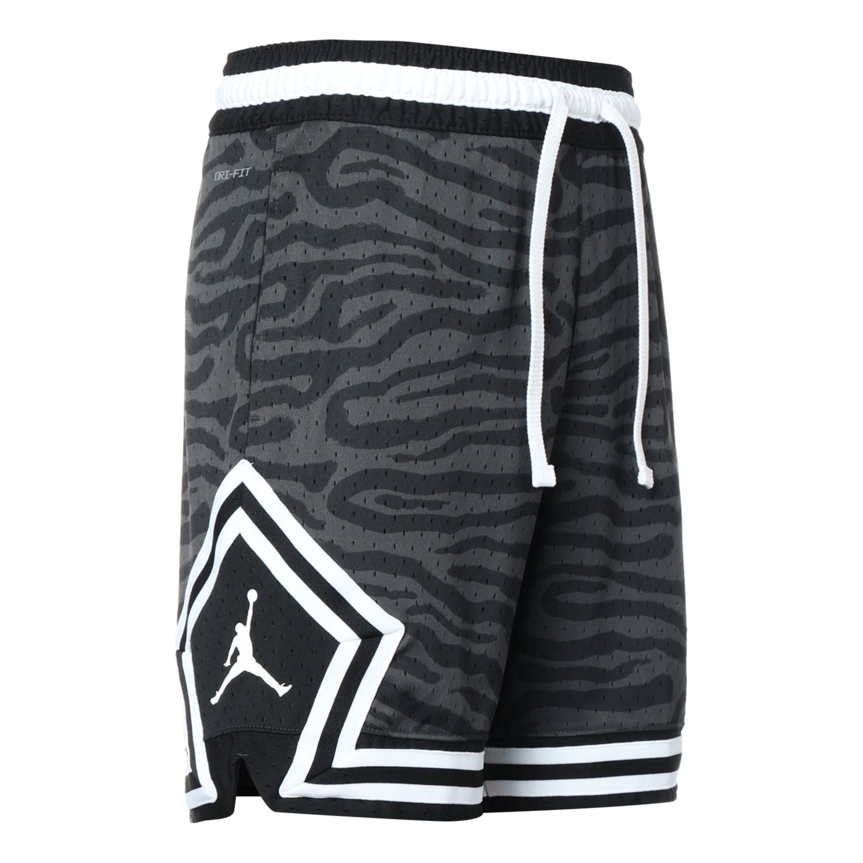 

Шорты Air Jordan Dri-fit Sport BC Diamond Casual Sports Breathable Zebra Printing Shorts Black DM2819-010