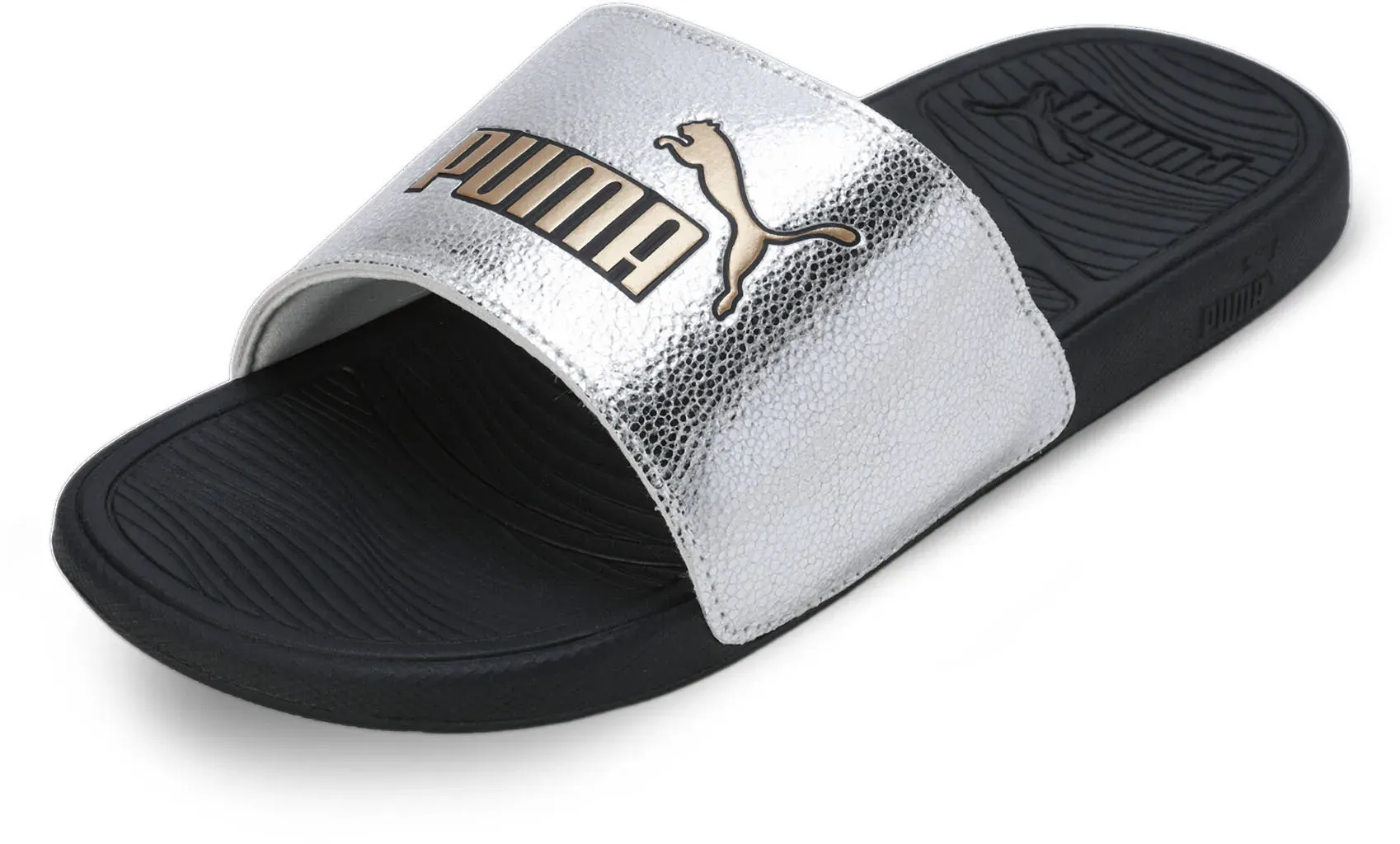 Сандалии для купания PUMA "COOL CAT 2.0 METALLIC SHINE", черный