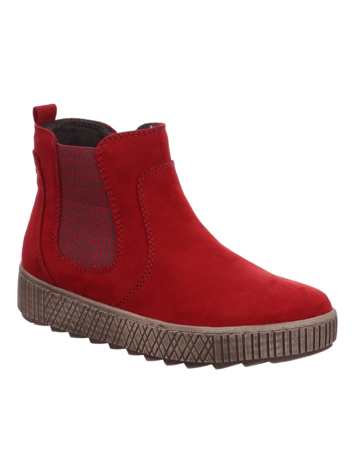 Элегантные туфли на шнуровке Jana Shoes, красный — фото 3