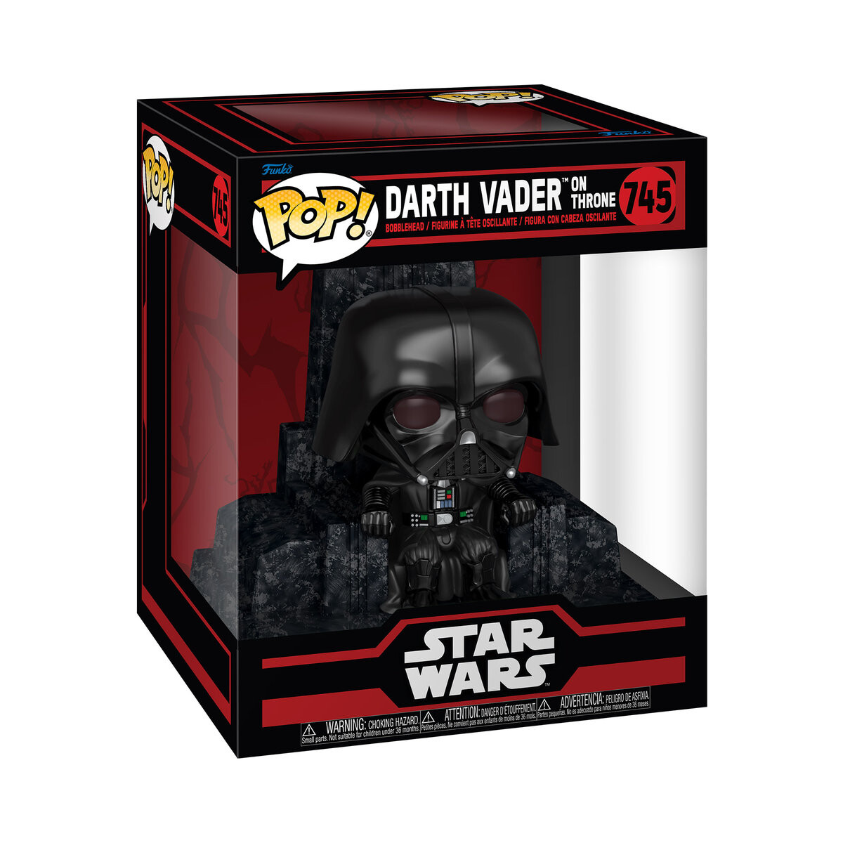 

Funko POP! Marvel, коллекционная фигурка, POP Deluxe: SW Darkside- Vader Throne