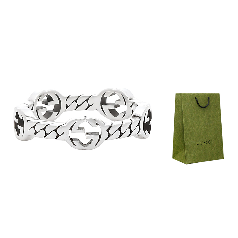 

GUCCI Кольцо из стерлингового серебра 925 пробы мужское серебряное