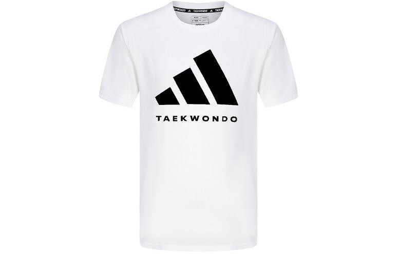 

Футболка унисекс белая/черная Adidas, белый/черный