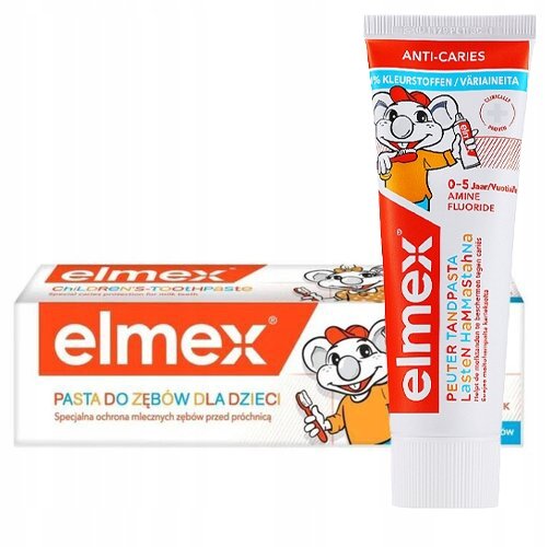 

Зубная паста для детей 0-5 лет ELMEX Защита молочных зубов 75 мл