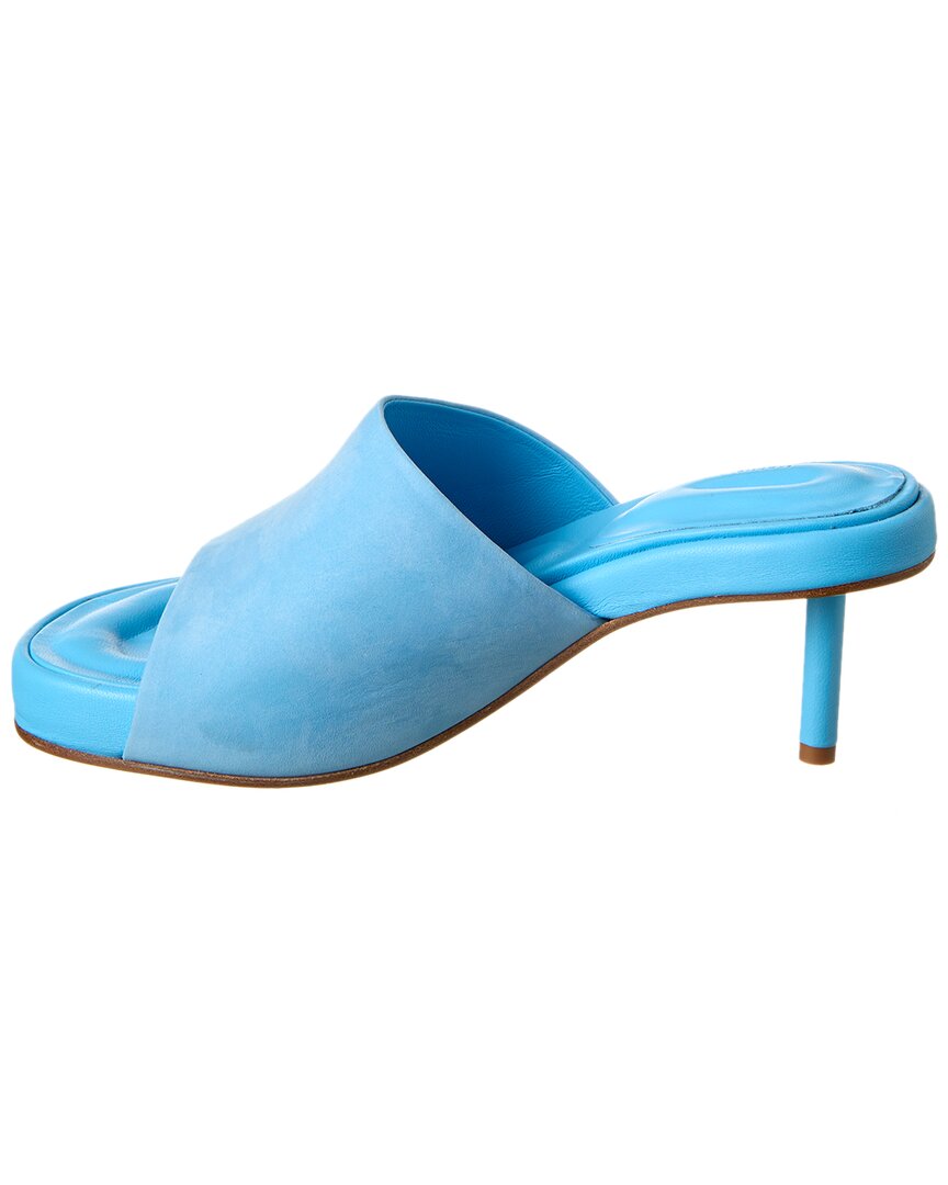Сандалии из кожи Jacquemus Les Mules Argilla, синий — фото 2
