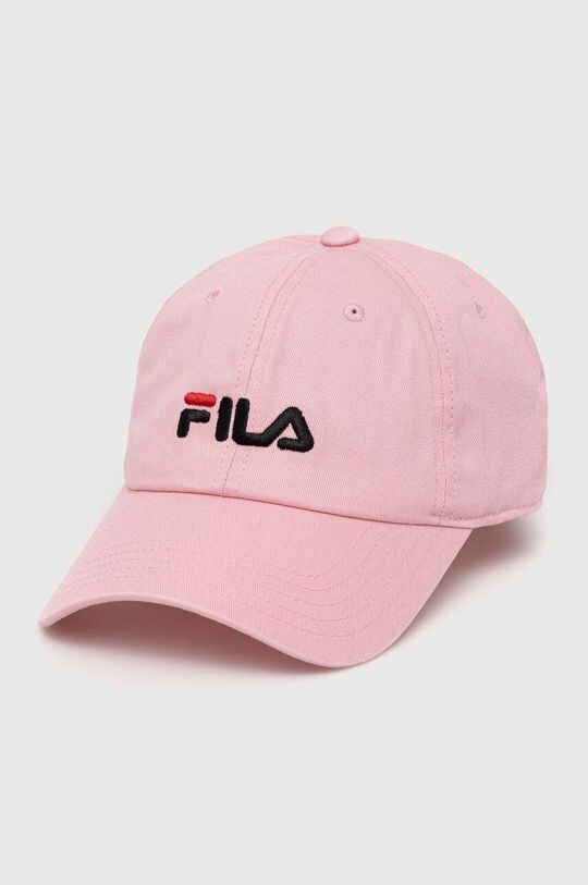 

Хлопковая бейсболка Fila, роза