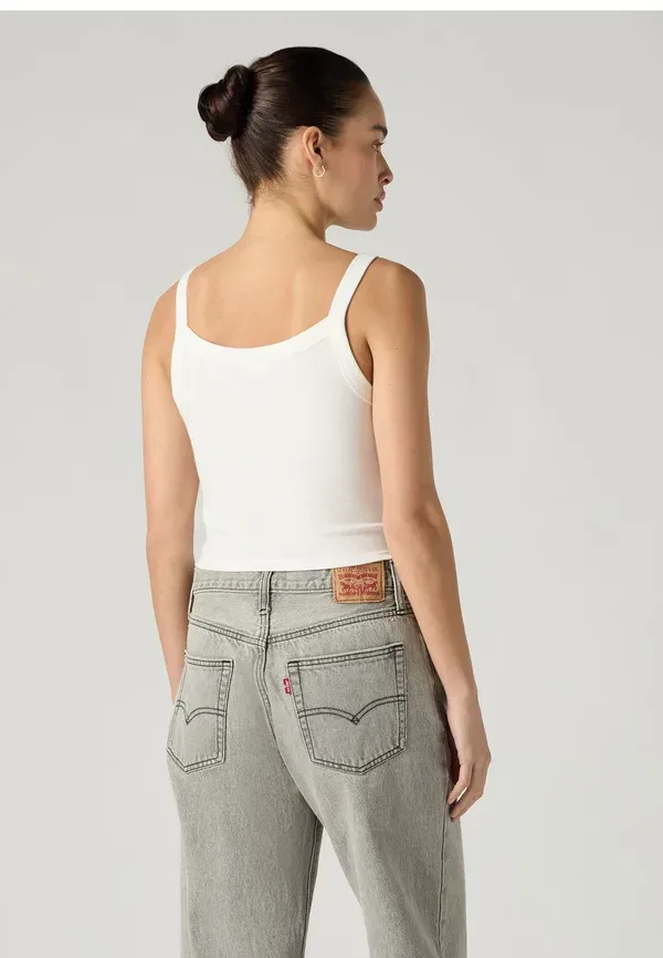 Топ спортивный Levi'S Essential sporty tank top, ярко-белый — фото 3