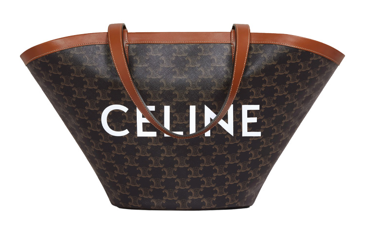 

CELINE Сумка-тоут Couffin Canvas с кожаной окантовкой