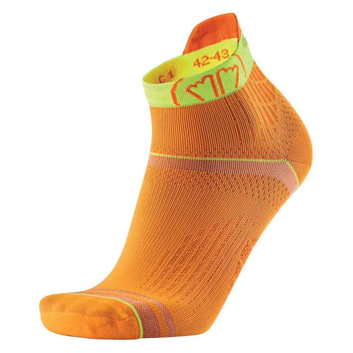 

Носки для бега Sidas Run Feel, цвет Mango/Yellow