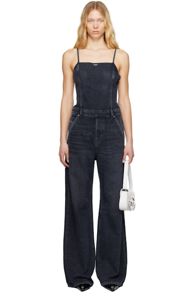 

Черный джинсовый комбинезон De-Vors Diesel