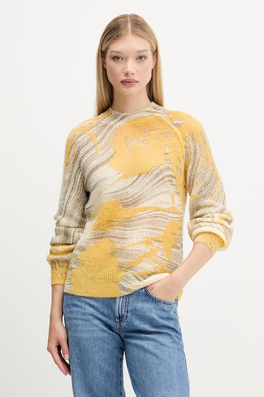 

Свитер с шерстью HYDER Desigual, бежевый