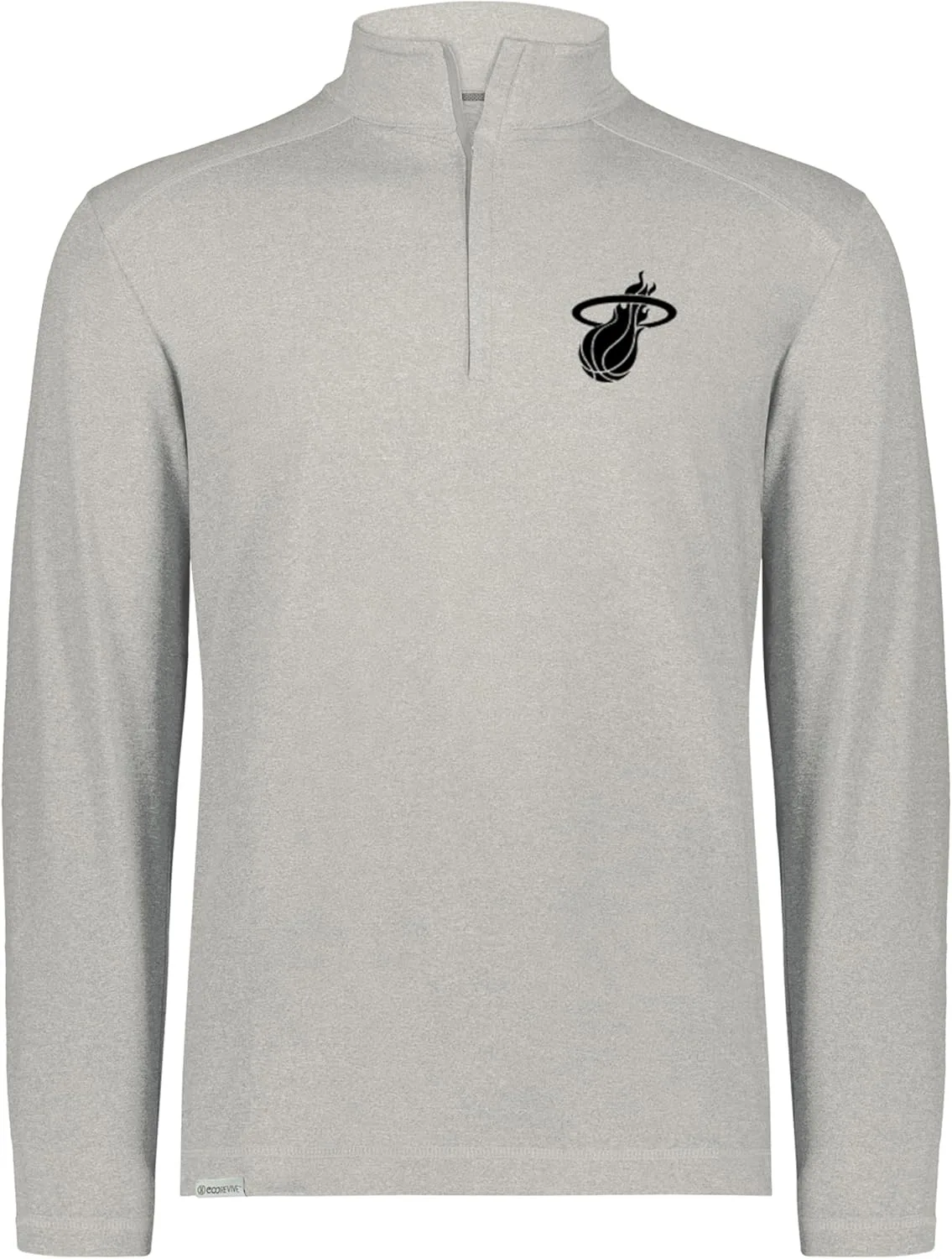 

Holloway NBA мужская толстовка Miami Heat 1/4 Zip Pullover