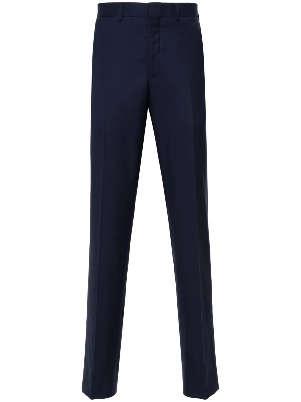 

Зауженные брюки чинос из шерсти Ralph Lauren Purple Label, синий