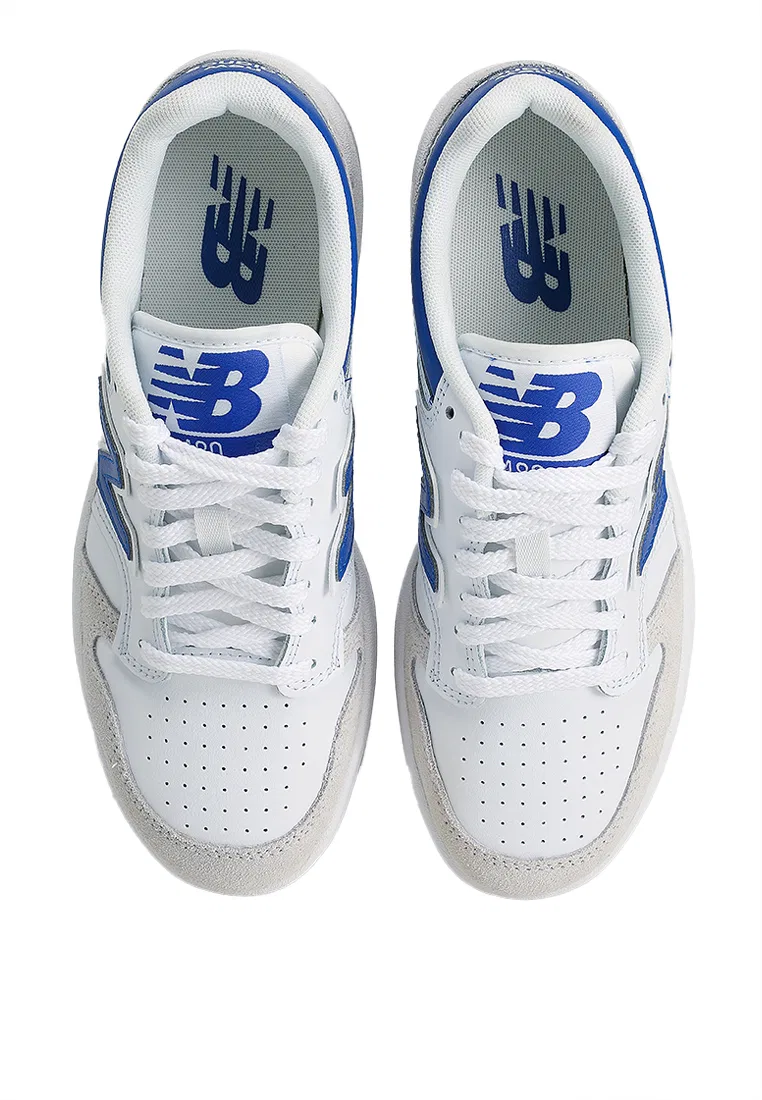 Кроссовки классические Lifestyle, 480, New Balance, белый/синий — фото 4
