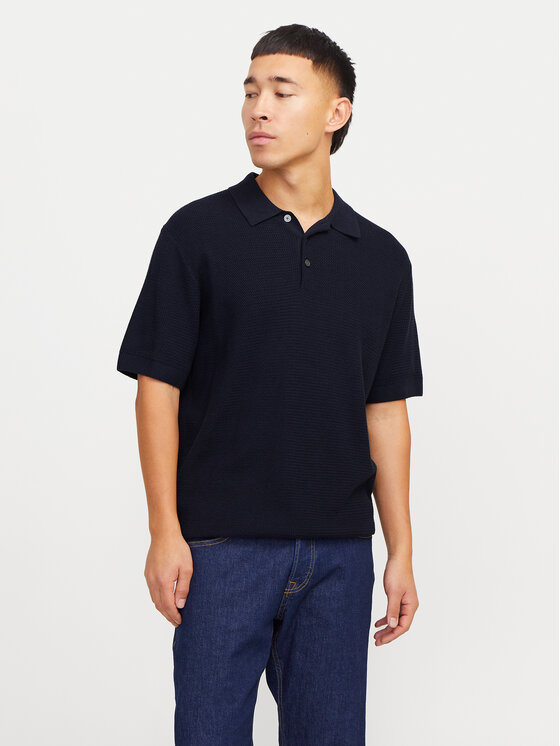 

Рубашка поло стандартный крой Cooper 12271483 Jack&Jones, синий