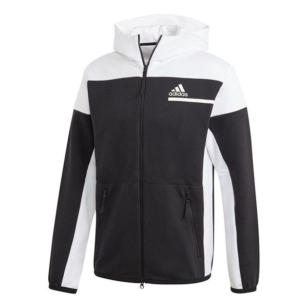 

Куртка adidas ZNE FZ hooded Casual Sports Jacket Black, черный