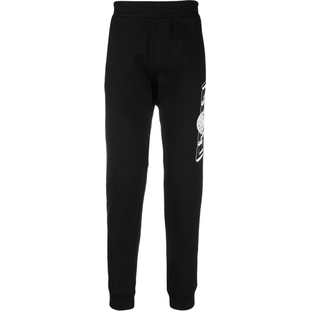 

Вязаные спортивные штаны мужские черные VERSACE