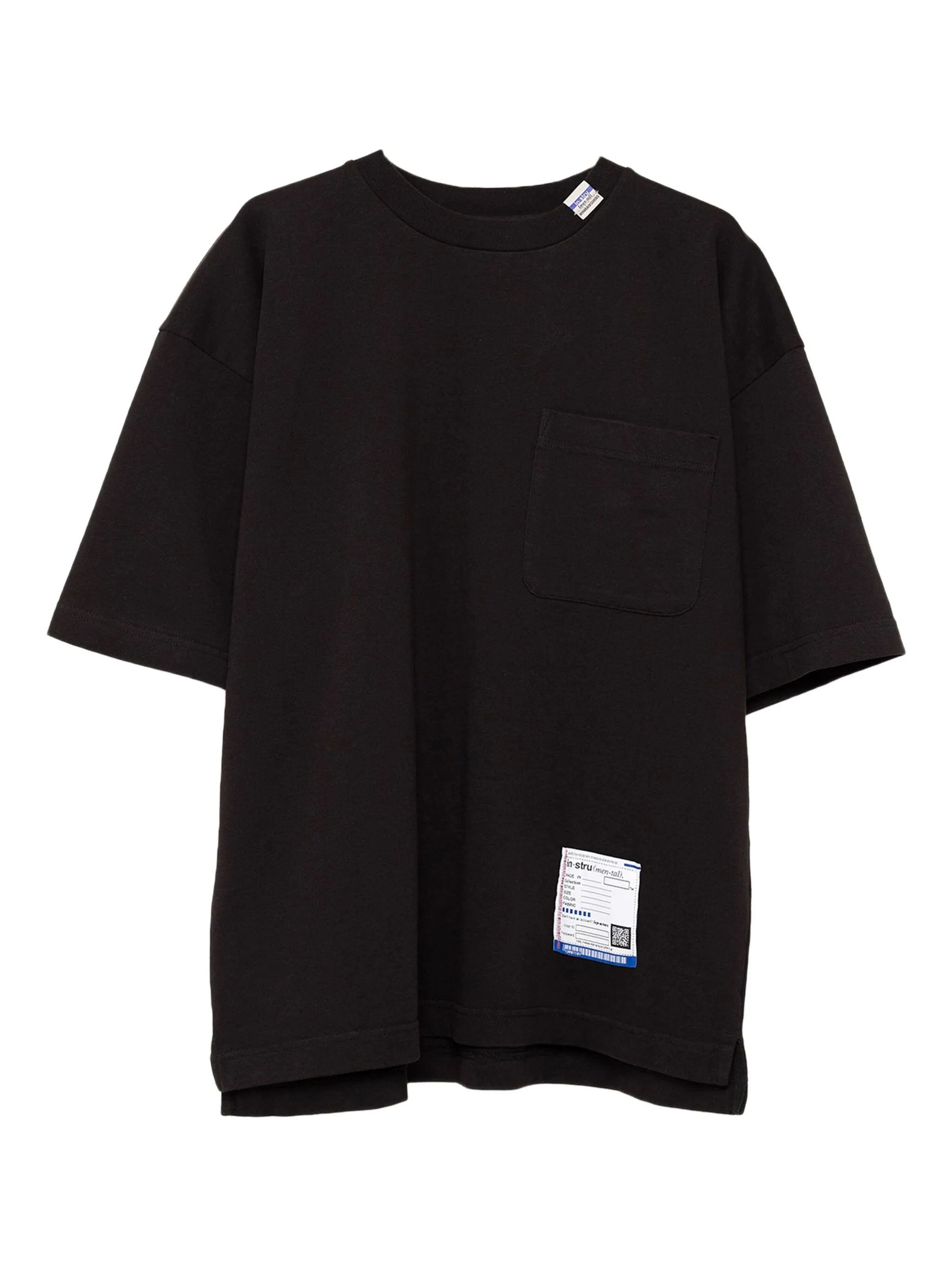 

Футболка с нагрудным карманом In･Stru(Men-Tal)., черный