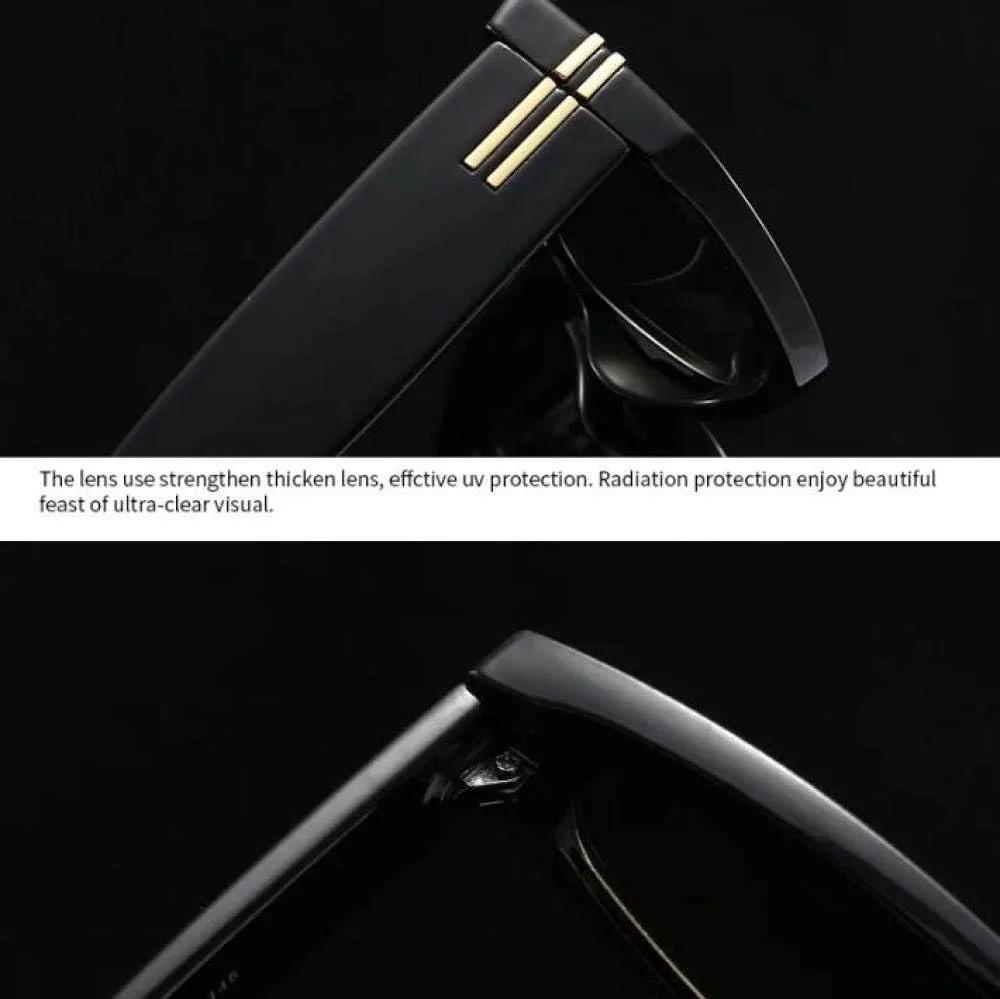 

Ретро-мода: женские солнцезащитные очки, модные очки «кошачий глаз», элегантные черные винтажные очки для мужчин и женщин с защитой от УФ-излучения UV400 MTZJH, C2