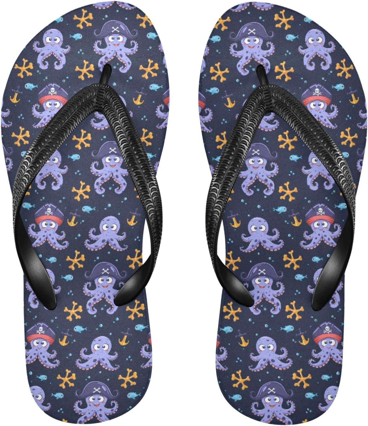 

Шлепанцы MNSRUU для женщин и мужчин, Octopus I7728