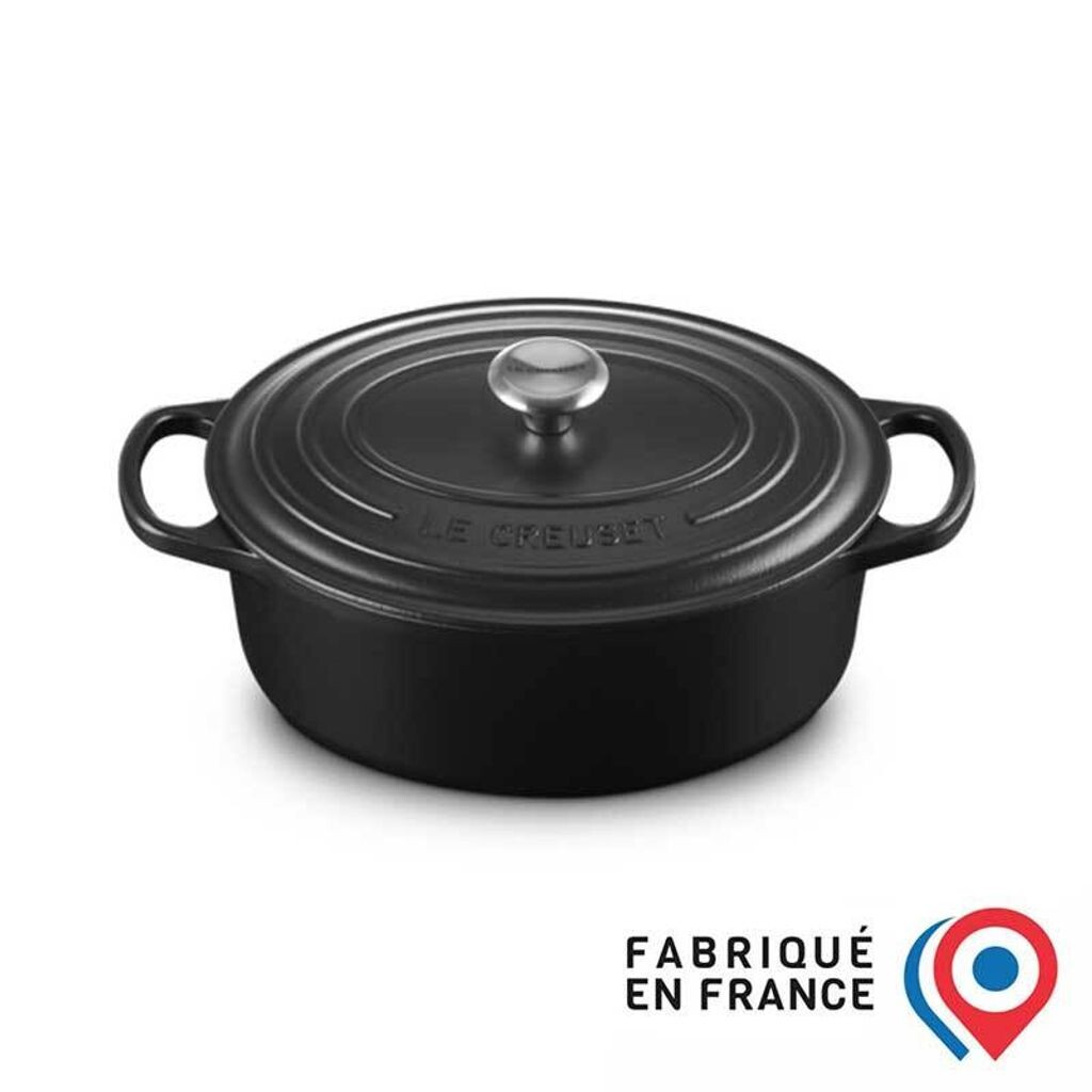 

Le Creuset Signature Roaster Черный Овал 33 см