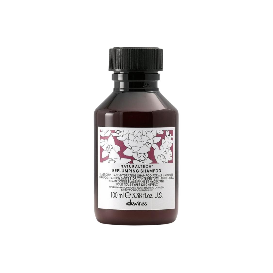 Шампунь Davines Naturaltech Replumping Shampoo, 1 л — фото 4