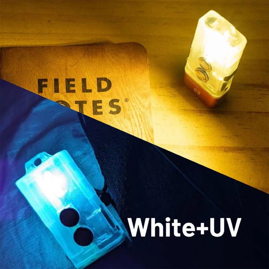 Солнцезащитное средство для тела RovyVon E5 White+UV, светящееся в темноте с ультрафиолетовым светом