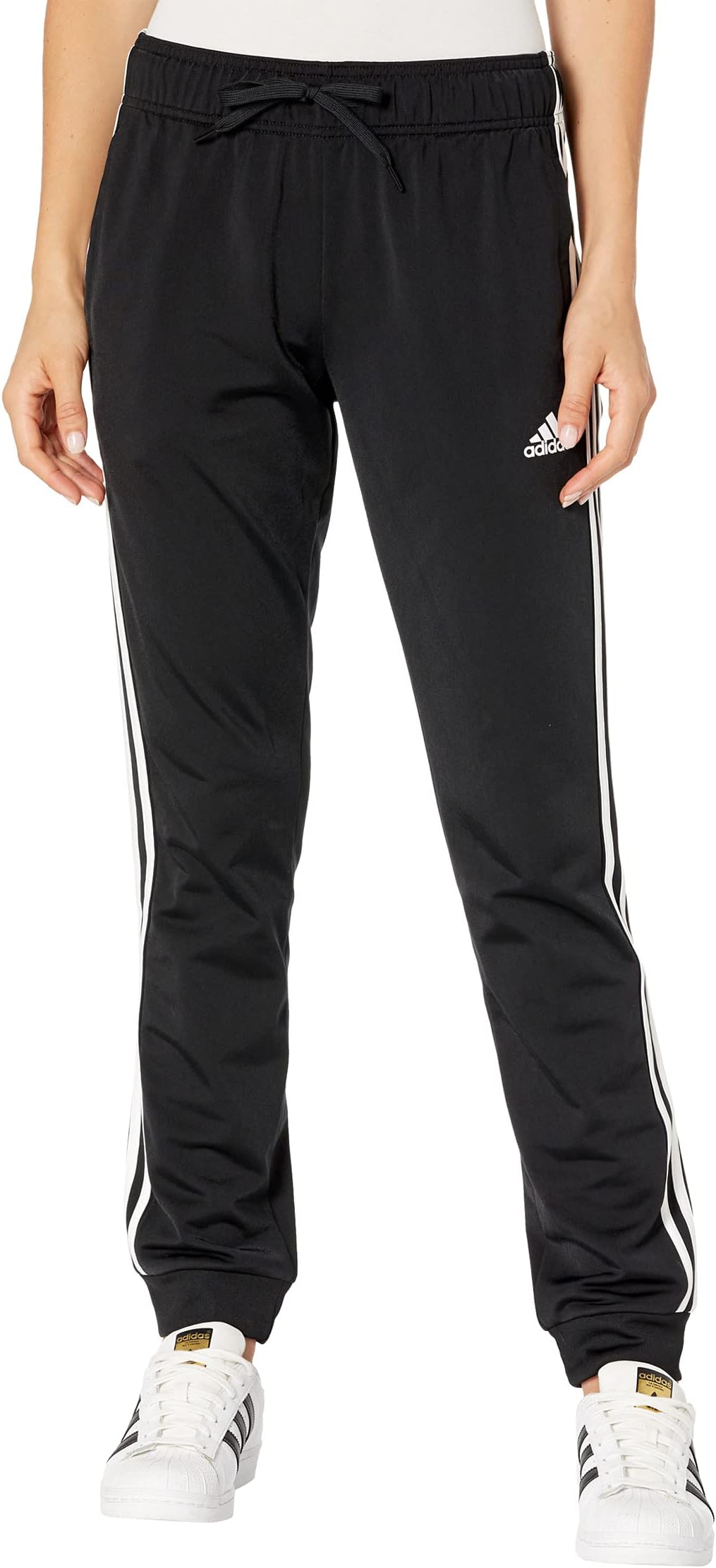 

Брюки adidas Essential 3-Stripes Tricot Pants, черный