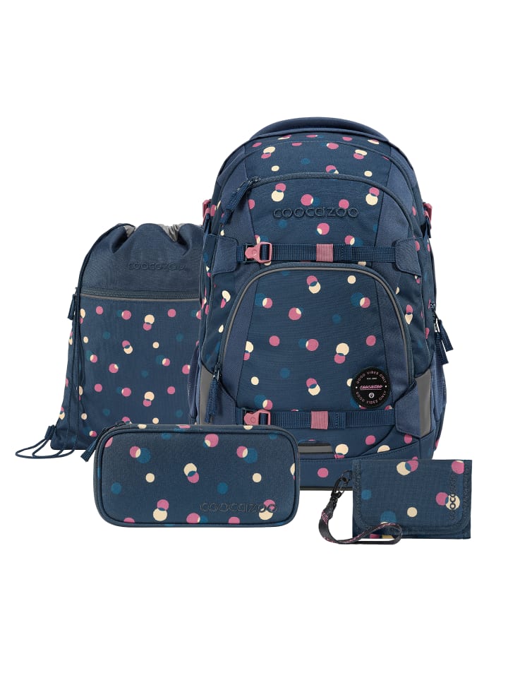 

Coocazoo Набор MATE: школьный рюкзак, пенал, спортивная сумка Gel в цвете Bubble Dreams